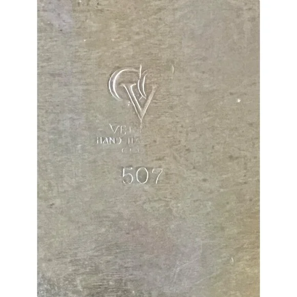 Vermont CCV Hand-Hammered Copper Decorative Plate 507 VTG 13” D French Country - Picture 5 of 6